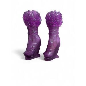 Monster High Abbey Bominable Coffin Bean Purple Ice Crystals Doll Boots Shoes